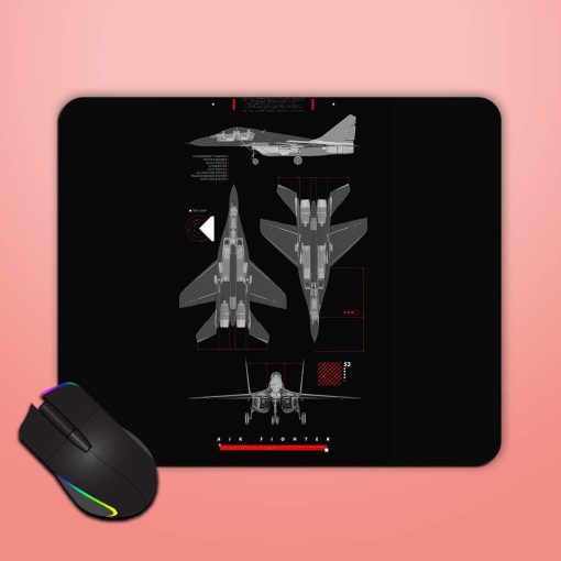 Air Fighter Mouse Pad Chachhi