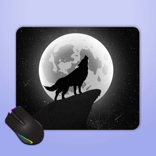 Wolf Cries To Mouse Pad Chachhi