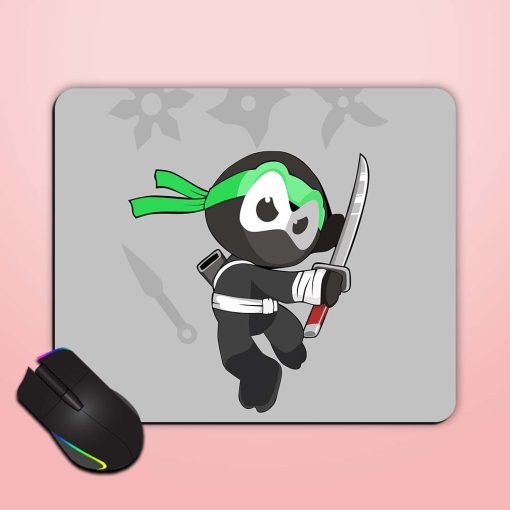 Ninja Cartoon Mouse Pad Chachhi