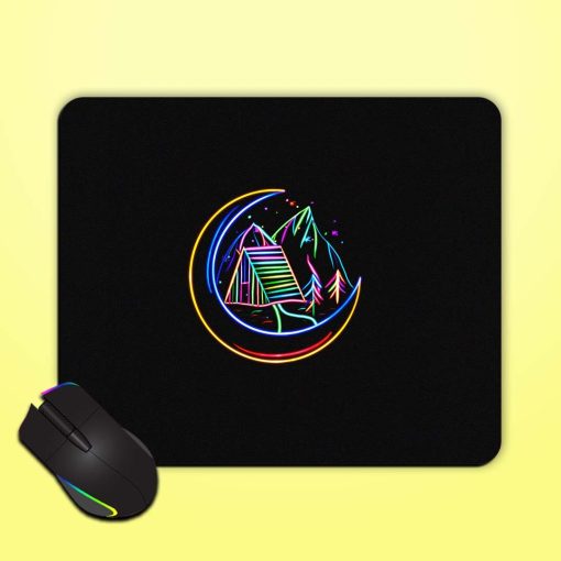 Neon Mountain Symball Mouse Pad Chachhi