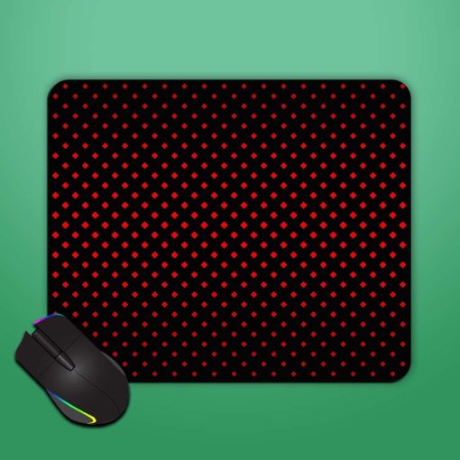 Red Doted Bg Mouse Pad Chachhi