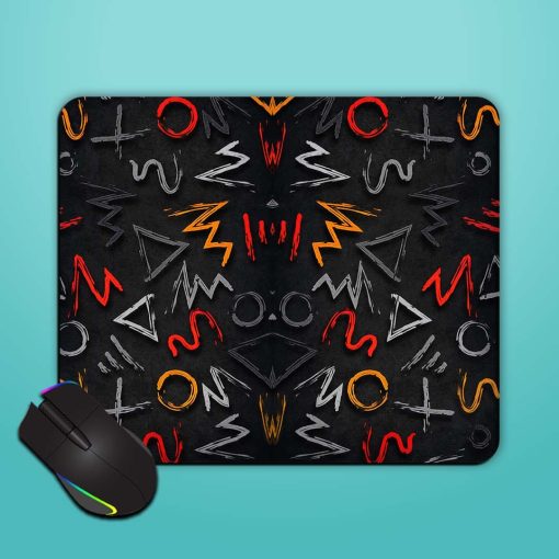 Shapes Seamless Mouse Pad Chachhi