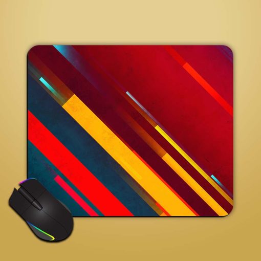 Cross Stripe Bg Mouse Pad Chachhi