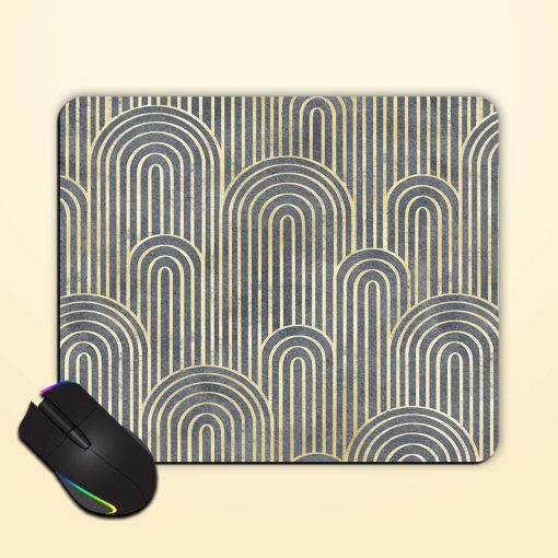 Art Deco Style Mouse Pad