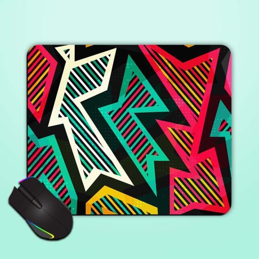 Bright Geometric Seamless Mouse Pad Chachhi