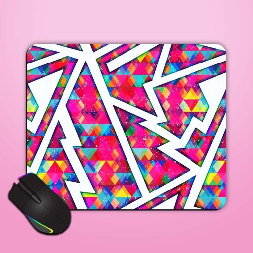 Colored Mosaic Seamless Mouse Pad Chachhi