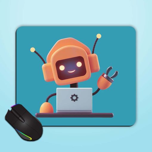 Friendly Positive Cute Mouse Pad