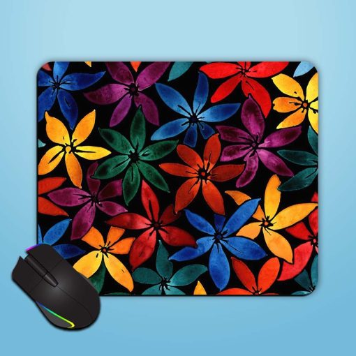 Pattern Flowers Different Mouse Pad Chachhi