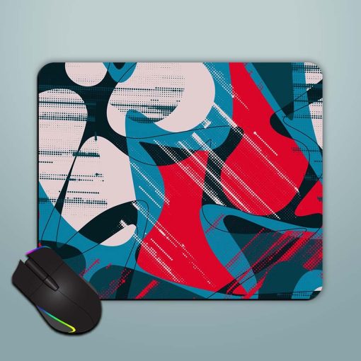 Abstract Seamless Pattern Mouse Pad Chachhi