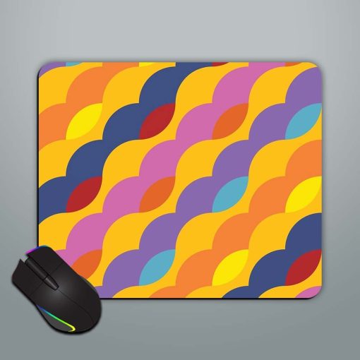 Aesthetic Geometric Seamless Mouse Pad Chachhi