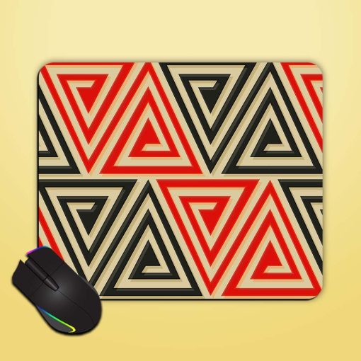 Ancient Triangle Spiral Mouse Pad Chachhi