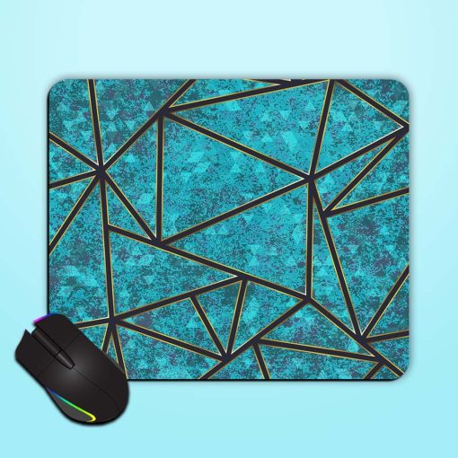 Blue Color Triangle Mouse Pad Chachhi