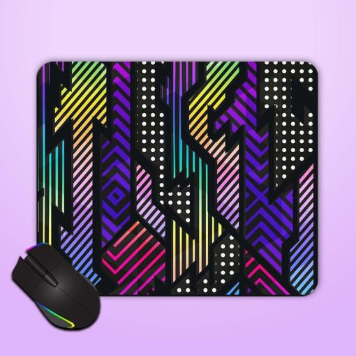 Bright Abstract Seamless Mouse Pad Chachhi