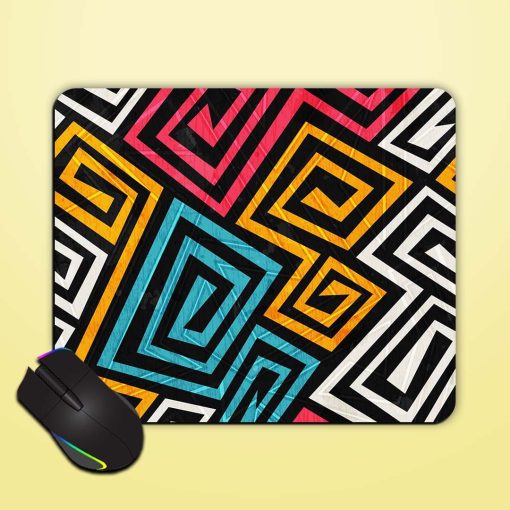 Bright Color Spiral Mouse Pad Chachhi