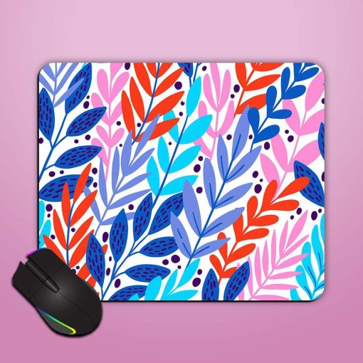 Bright Floral Tropical Mouse Pad Chachhi