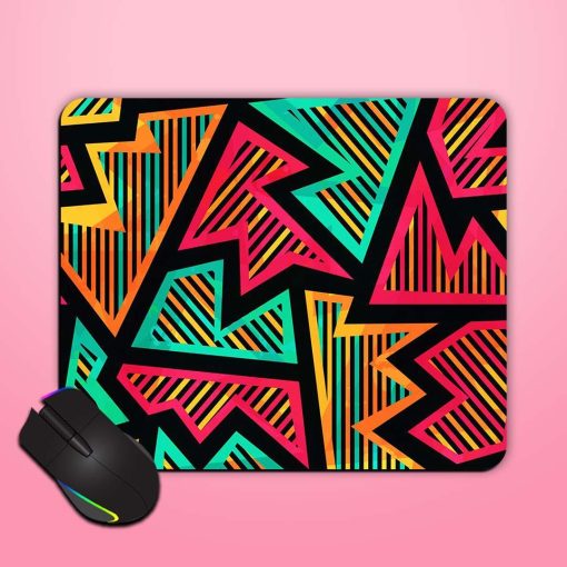 Bright Geometric Seamless Mouse Pad Chachhi