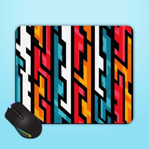 Bright Graffiti Seamless Mouse Pad Chachhi