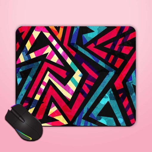 Bright Labyrinth Seamless Mouse Pad Chachhi