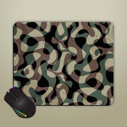 Camouflage Seamless Pattern Mouse Pad Chachhi