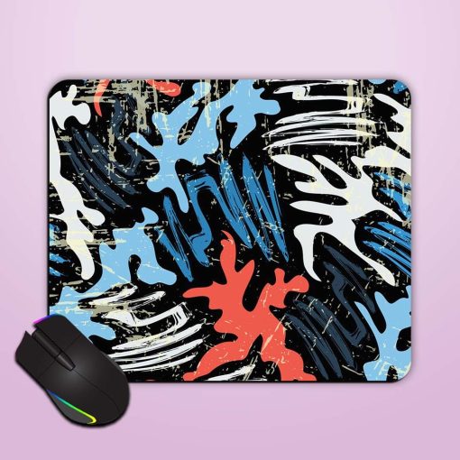 Color Abstract Seamless Mouse Pad Chachhi