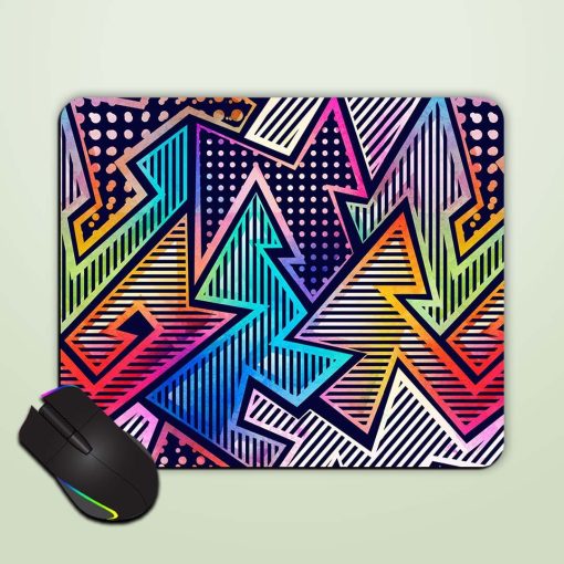 Colored Cloth Geometric Mouse Pad Chachhi