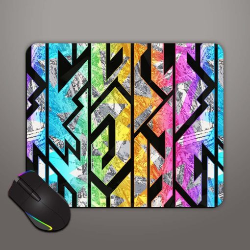 Colored Grunge Vector Mouse Pad Chachhi