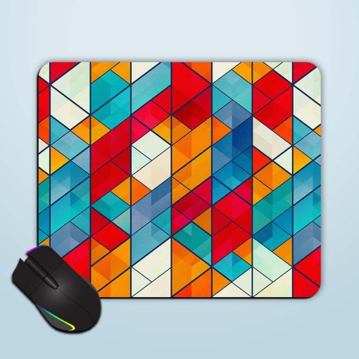 Colored Mosaic Pattern Mouse Pad Chachhi