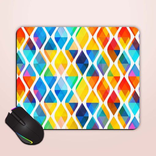 Colored Mosaic Seamless Mouse Pad Chachhi