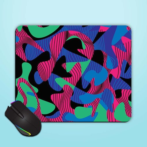 Colorful Seamless Abstract Mouse Pad