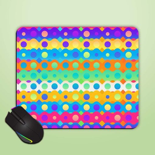 Funny Geometric Seamless Mouse Pad Chachhi