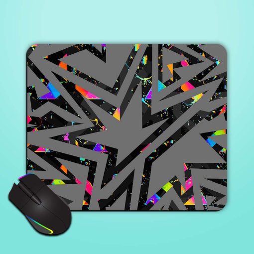 Geometric Seamless Pattern Mouse Pad Chachhi