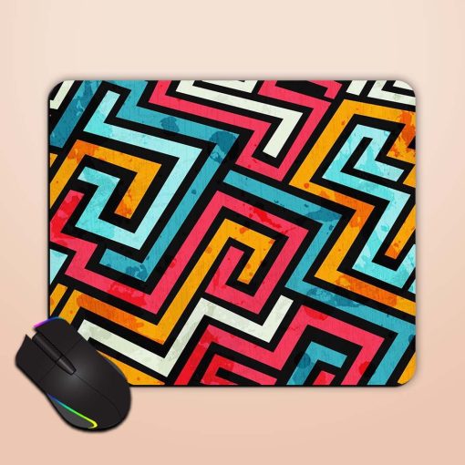 Graffiti Lines Seamless Mouse Pad Chachhi