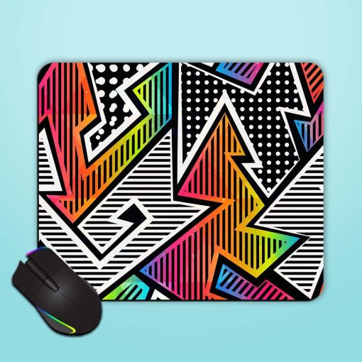 Graffiti Seamless Pattern Mouse Pad Chachhi