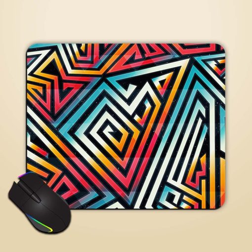 Graffiti Seamless Pattern Mouse Pad Chachhi