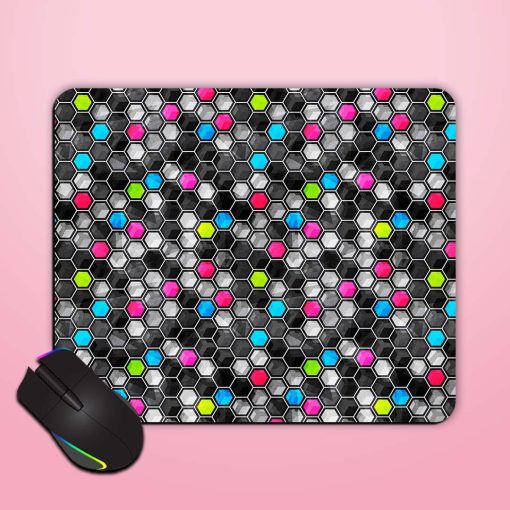 Grid Seamless Pattern Mouse Pad Chachhi