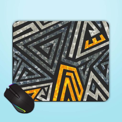 Grunge Maze Vector Mouse Pad Chachhi