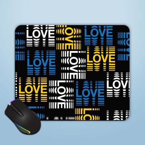 Love Letter Typo Mouse Pad Chachhi