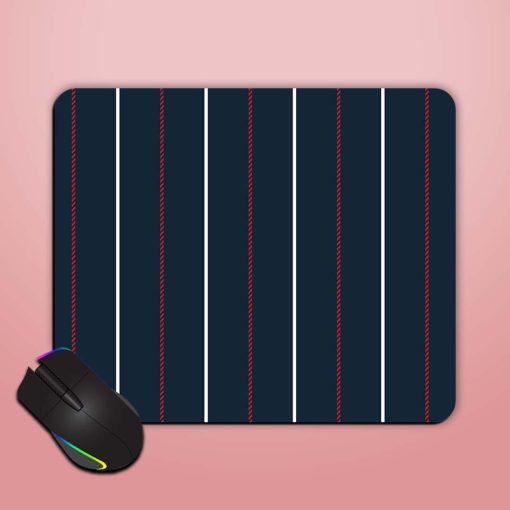 Nautical Textured Stripe Mouse Pad Chachhi