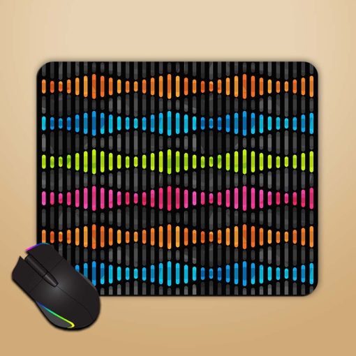 Neon Music Seamless Mouse Pad Chachhi