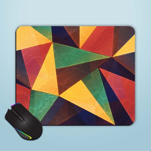 Retro Triangle Seamless Mouse Pad Chachhi