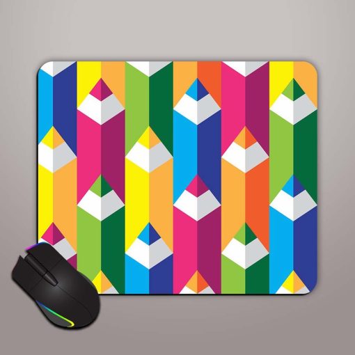 Seamless Geometric Pattern Mouse Pad Chachhi