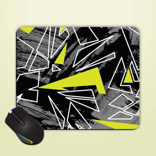 Seamless Pattern Triangle Mouse Pad Chachhi