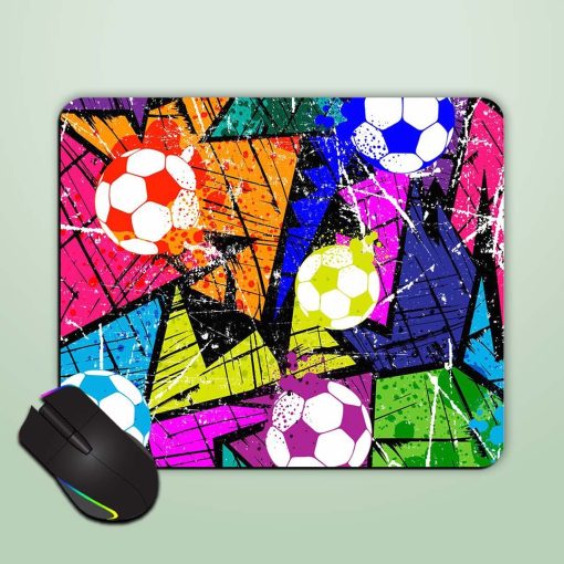 Seamless Textile Football Mouse Pad Chachhi