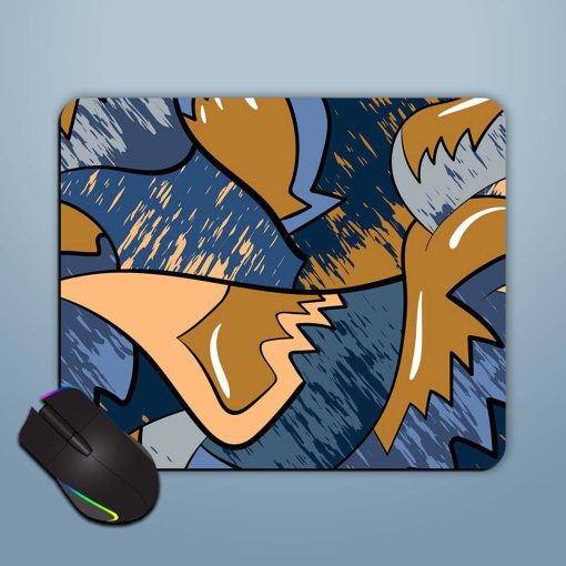 Seamless Urban Backdrop Mouse Pad Chachhi