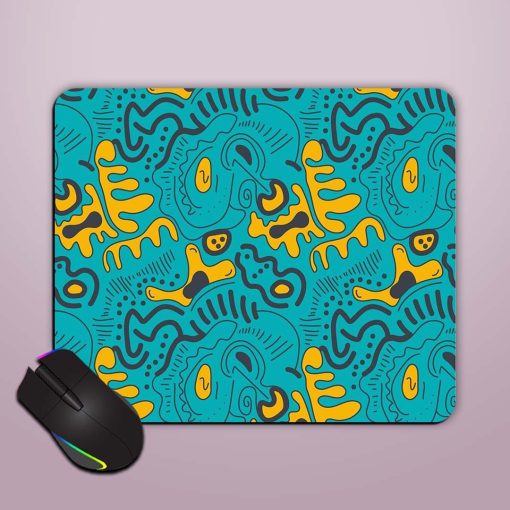 Seamless Vector Abstract Mouse Pad