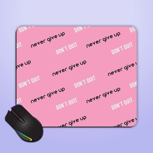 Slogan Typo Seamless Mouse Pad Chachhi