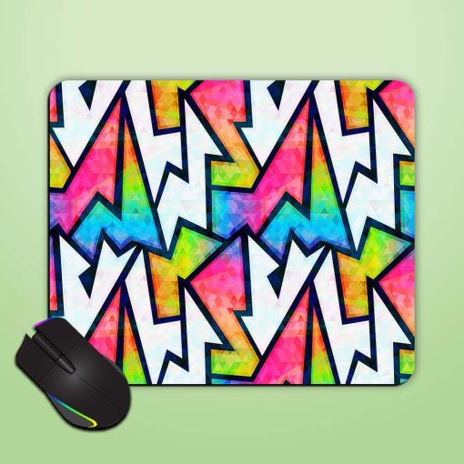 Spectrum Geometric Seamless Mouse Pad Chachhi