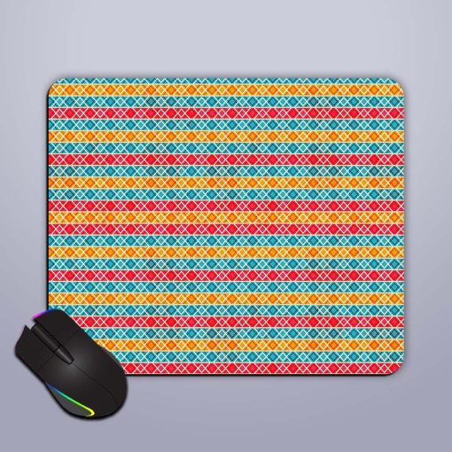 Vintage Stripes Seamless Mouse Pad Chachhi