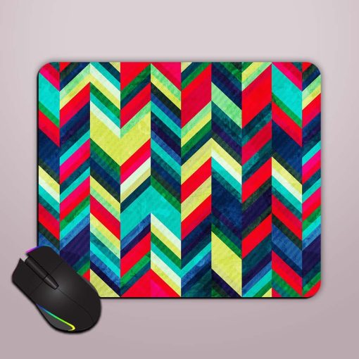 Vintage Zigzag Seamless Mouse Pad Chachhi