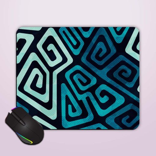 Water Spiral Seamless Mouse Pad Chachhi